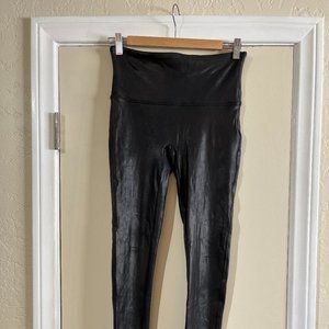 Spanx Faux Leather Leggings L